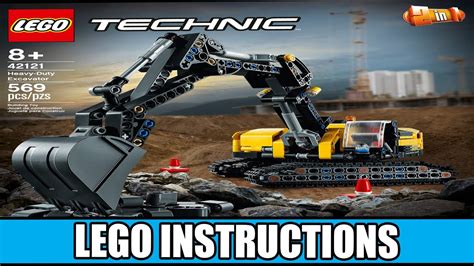 how to build a lego mini excavator|lego 42121 tracked tractor instructions.